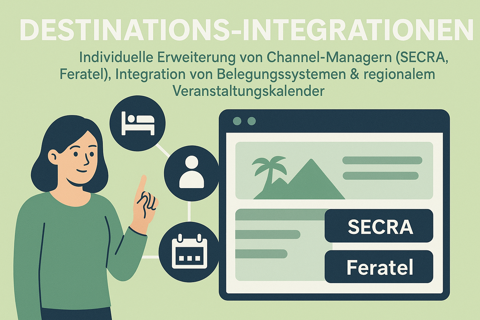 Destinations-Integrationen